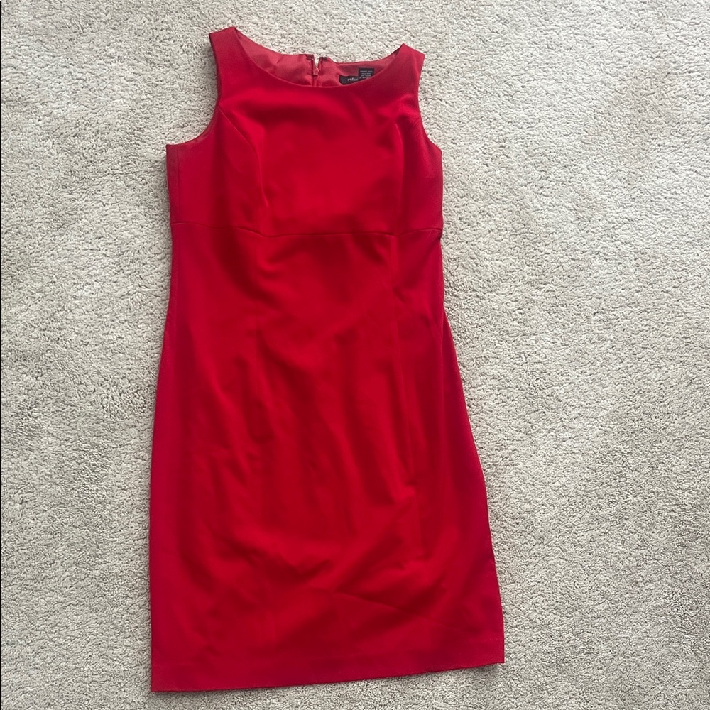 Rafaella Vibrant Red Midi Dress
